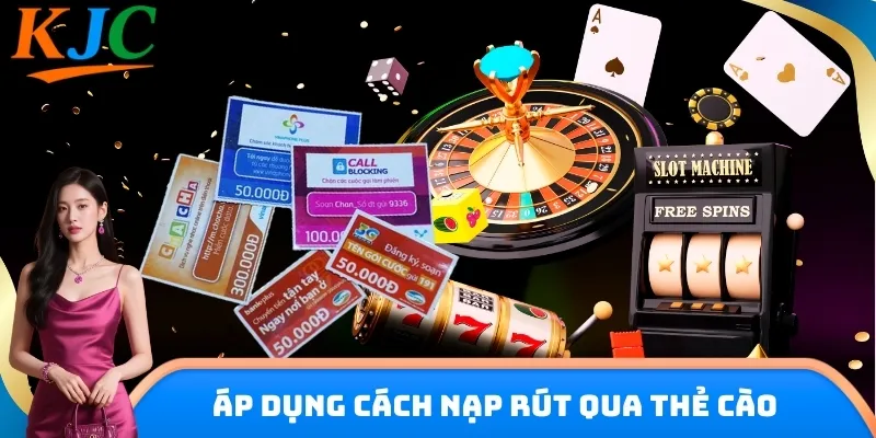 Áp dụng cách nạp rút nhanh chóng RR88 qua thẻ cào